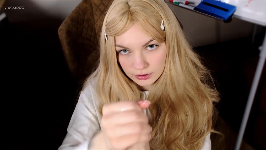 Soly ASMR Blowjob - Student Sloppy Blowjob