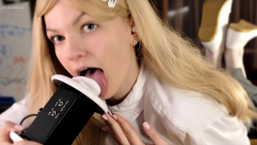 Soly ASMR Blowjob - Student Sloppy Blowjob