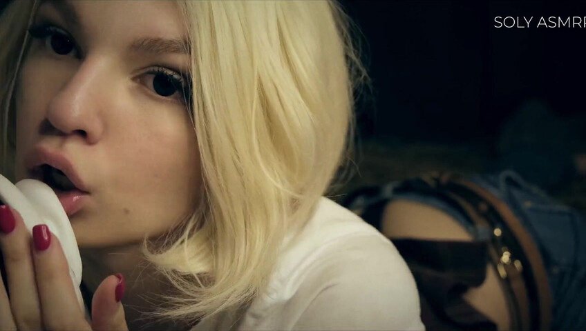 Soly ASMR Porn - Cowgirl - Licking