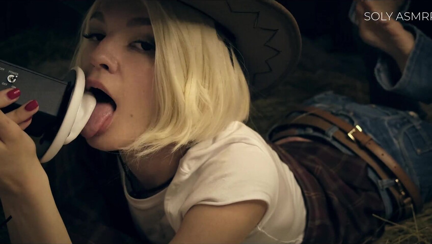 Soly ASMR Porn - Cowgirl - Licking