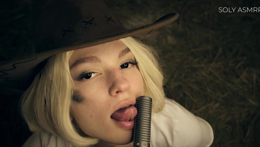Soly ASMR Porn - Cowgirl - Licking