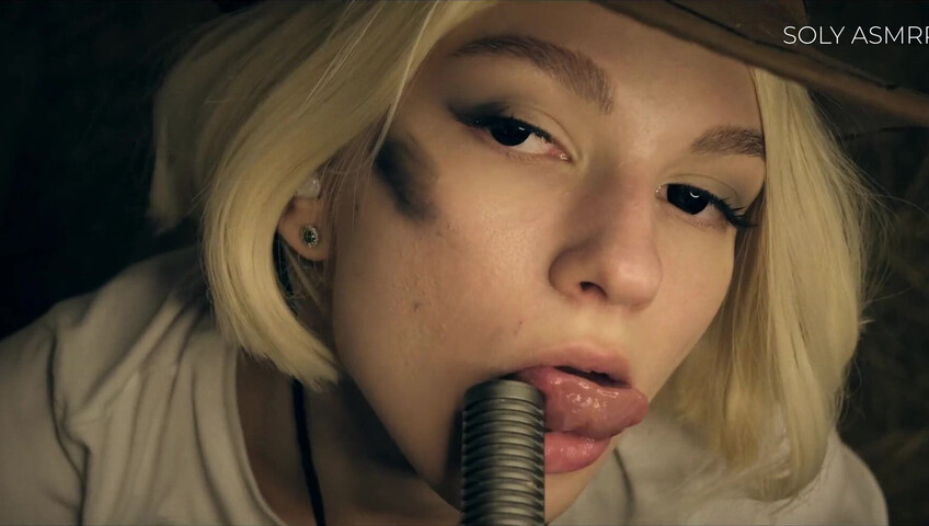 Soly ASMR Porn - Cowgirl - Licking