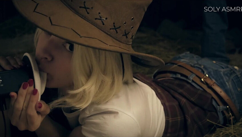 Soly ASMR Porn - Cowgirl - Licking