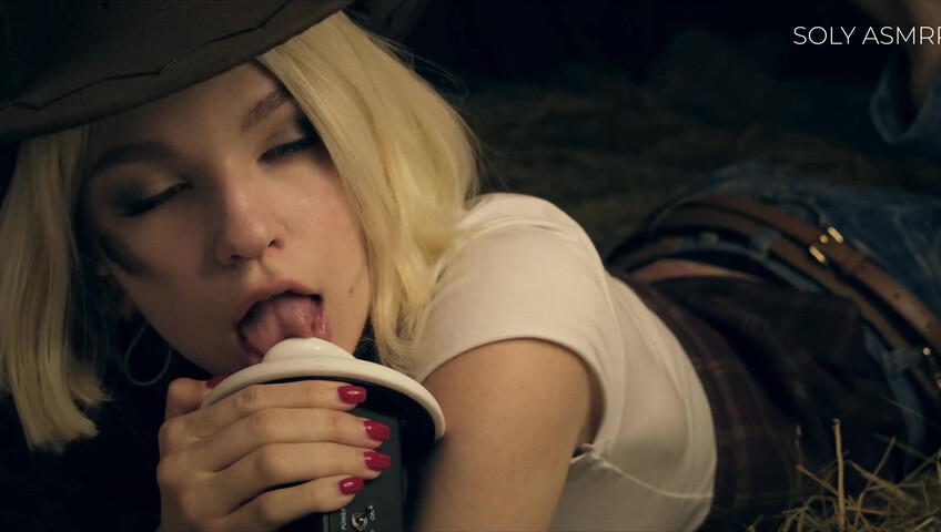 Soly ASMR Porn - Cowgirl - Licking