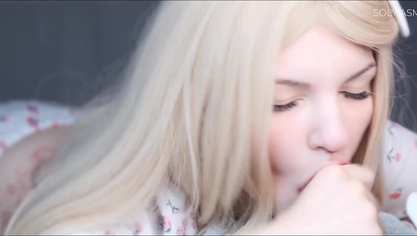 Soly ASMR Sloppy Dildo Blowjob