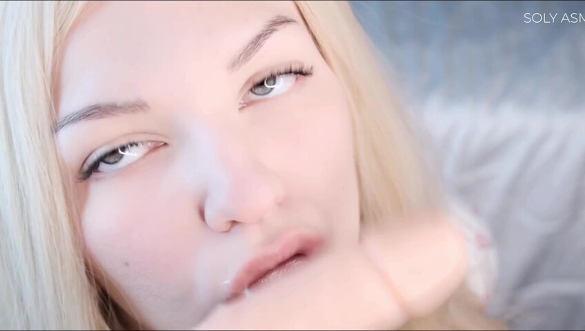 Soly ASMR Sloppy Dildo Blowjob