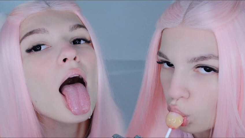 Soly ASMR XXX - Double Wet Licking