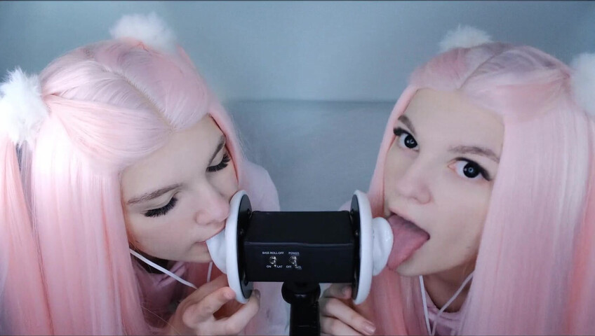 Soly ASMR XXX - Double Wet Licking
