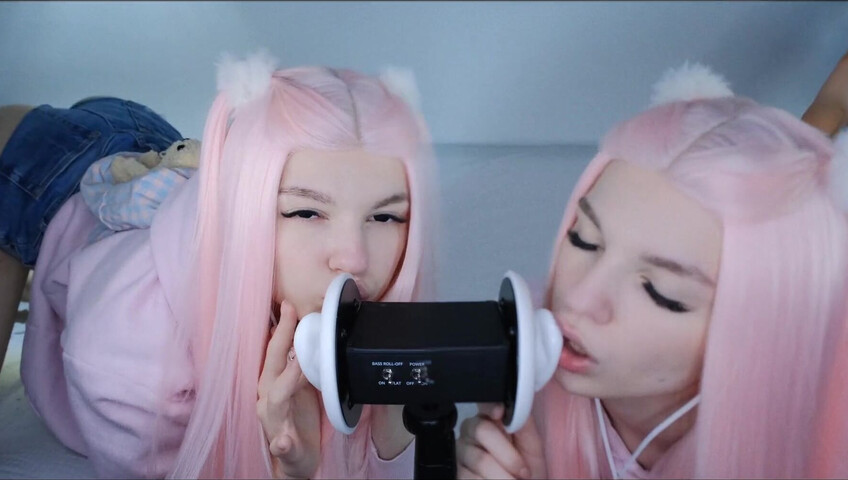 Soly ASMR XXX - Double Wet Licking
