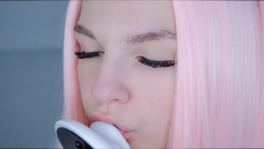 Soly ASMR XXX - Double Wet Licking