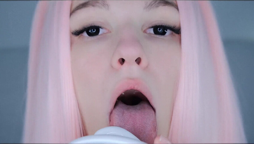 Soly ASMR XXX - Double Wet Licking