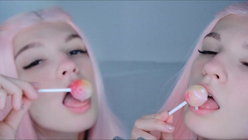 Soly ASMR XXX - Double Wet Licking