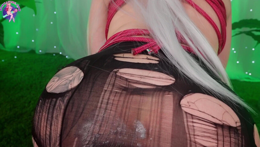 SonyaVibe - Frieren Enslaved & Tied Elf Fucked By Big Monster Dildo