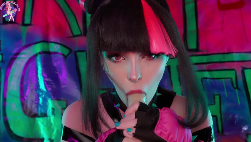 SonyaVibe - Street Fighter Juri Have Fun Fucking And Getting Cum