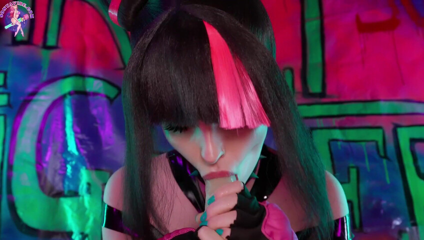 SonyaVibe - Street Fighter Juri Have Fun Fucking And Getting Cum