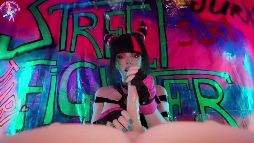SonyaVibe - Street Fighter Juri Have Fun Fucking And Getting Cum