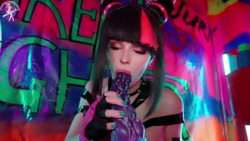 SonyaVibe - Street Fighter Juri Have Fun Fucking And Getting Cum