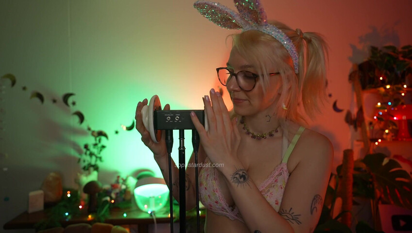 Soph Stardust ASMR - 31 March 2024 - Wet Kisses - Bunny Licking Your Ears