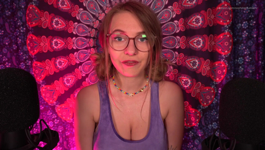 Soph Stardust ASMR - My Patreon SPECIAL For You - Clothing Scratching (Top, Skirt, Bra)