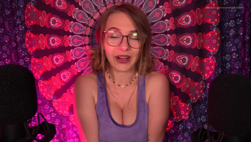 Soph Stardust ASMR - My Patreon SPECIAL For You - Clothing Scratching (Top, Skirt, Bra)