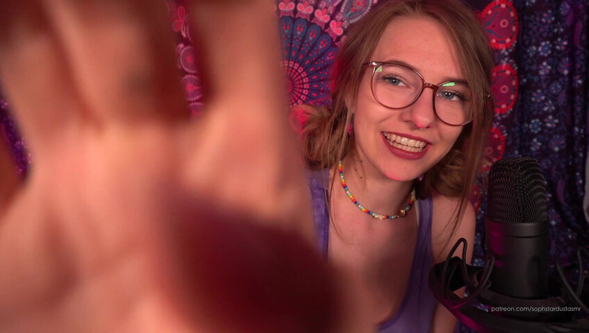 Soph Stardust ASMR - My Patreon SPECIAL For You - Clothing Scratching (Top, Skirt, Bra)