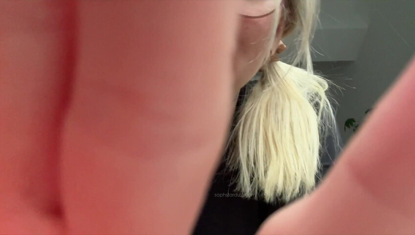 Soph Stardust ASMR - Positive Affirmations + Bra and Panties scratching