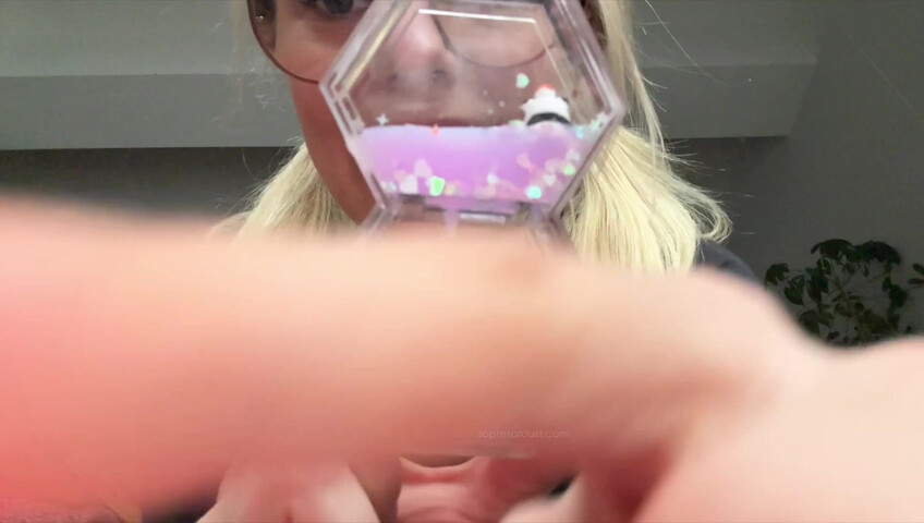 Soph Stardust ASMR - Positive Affirmations + Bra and Panties scratching