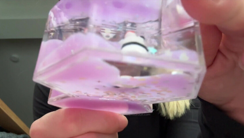 Soph Stardust ASMR - Positive Affirmations + Bra and Panties scratching