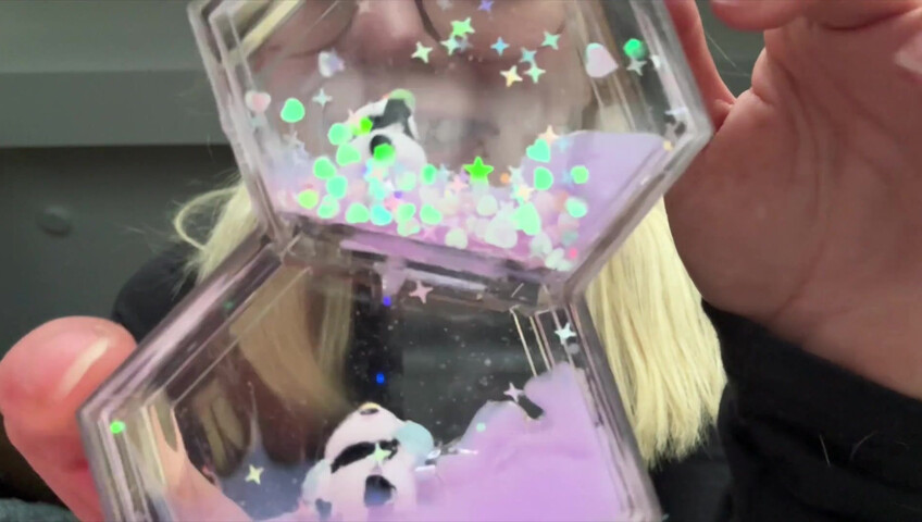 Soph Stardust ASMR - Positive Affirmations + Bra and Panties scratching