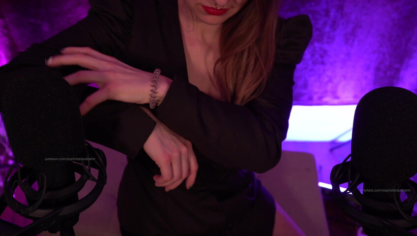 Soph Stardust ASMR - Tits Scratching