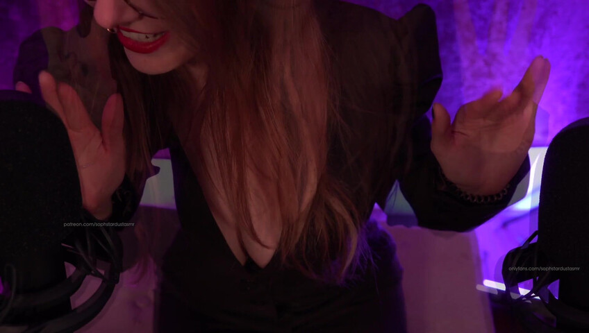 Soph Stardust ASMR - Tits Scratching