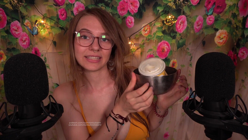 Sophstardust ASMR - Ice Mukbang