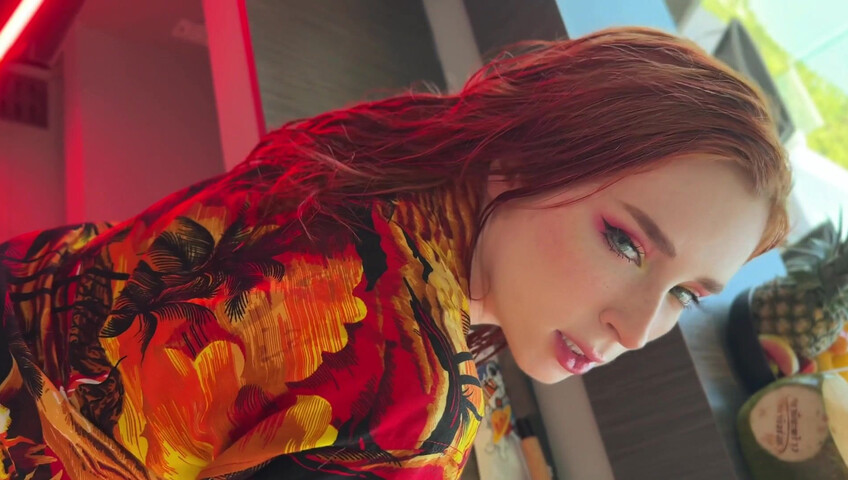 Sweetie Fox - Fucking The Barmaid Behind The Bar All Inclusive Hotel 4K