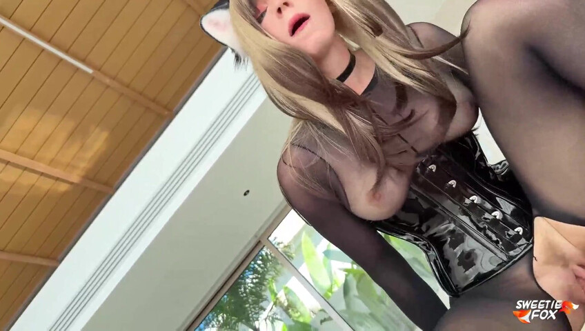 Sweetie Fox - Naughty Neko in Stockings