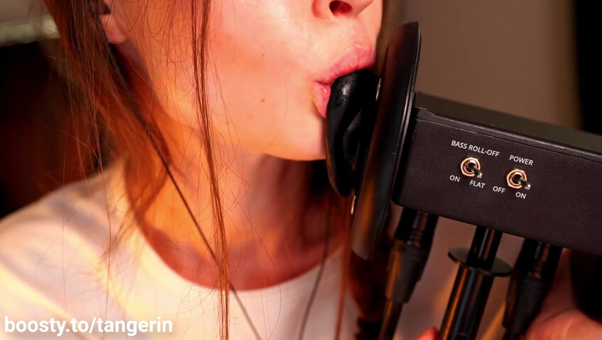 Tangerin ASMR - 3 Sep 2025 - Ear Licking (Close - Slow - Fast - Horizontal)