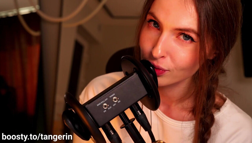 Tangerin ASMR - 3 Sep 2025 - Ear Licking (Close - Slow - Fast - Horizontal)