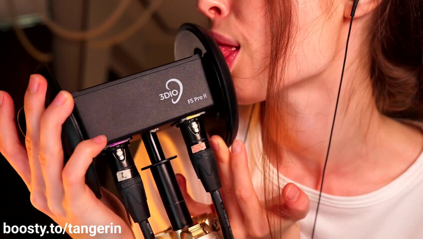 Tangerin ASMR - 30 Aug 2025 - Ear Licking (Close - Slow - No Hands)