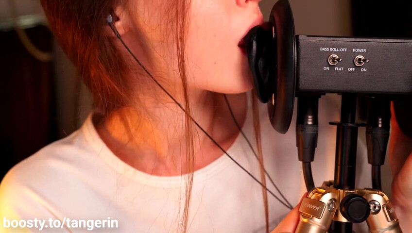 Tangerin ASMR - 30 Aug 2025 - Ear Licking (Close - Slow - No Hands)