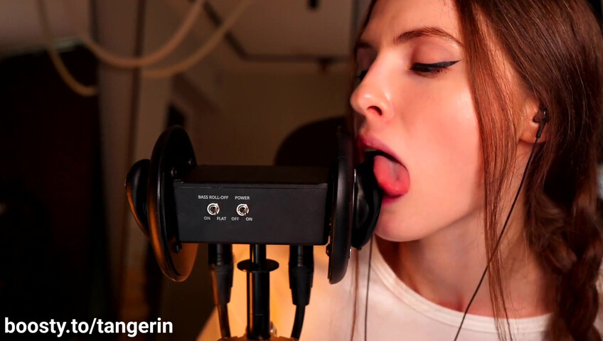 Tangerin ASMR - 30 Aug 2025 - Ear Licking (Close - Slow - No Hands)