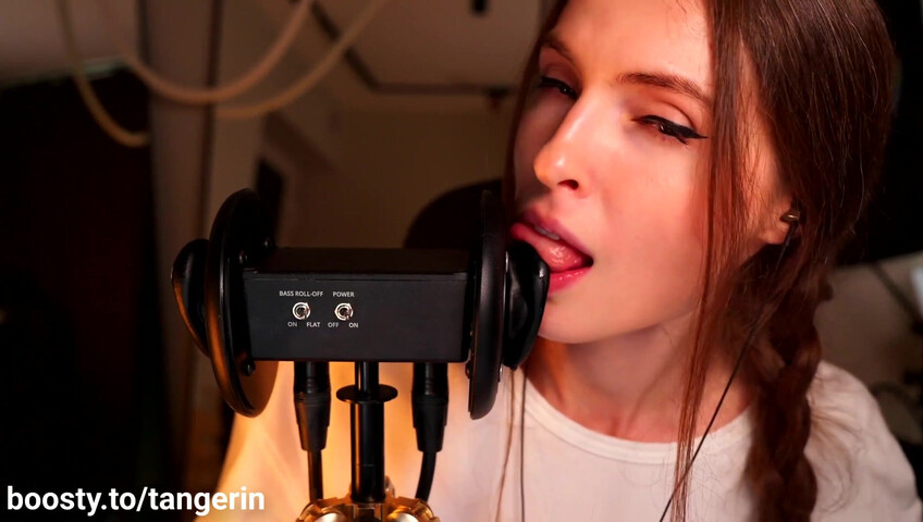 Tangerin ASMR - 30 Aug 2025 - Ear Licking (Close - Slow - No Hands)