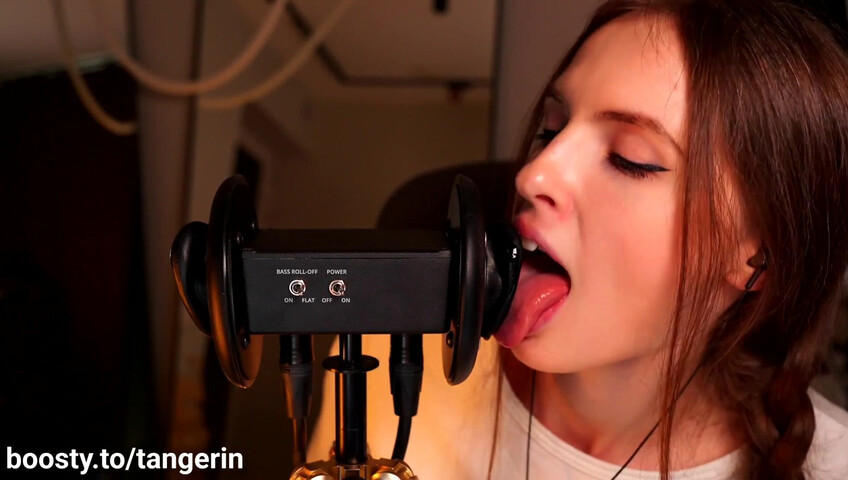 Tangerin ASMR - 30 Aug 2025 - Ear Licking (Close - Slow - No Hands)