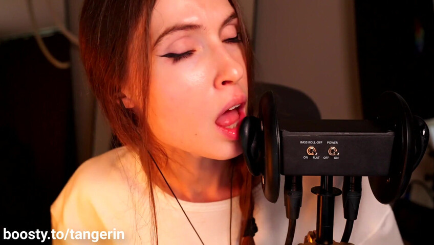 Tangerin ASMR - 30 Aug 2025 - Ear Licking (Close - Slow - No Hands)
