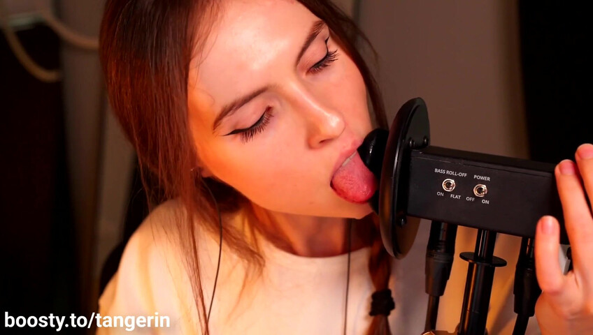Tangerin ASMR - 30 Aug 2025 - Ear Licking (Close - Slow - No Hands)