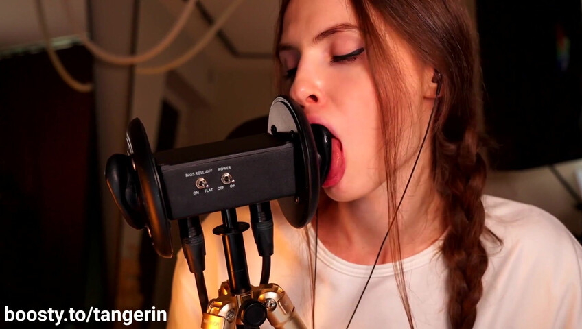 Tangerin ASMR - 30 Aug 2025 - Ear Licking (Close - Slow - No Hands)