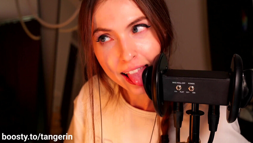 Tangerin ASMR - 30 Aug 2025 - Ear Licking (Close - Slow - No Hands)
