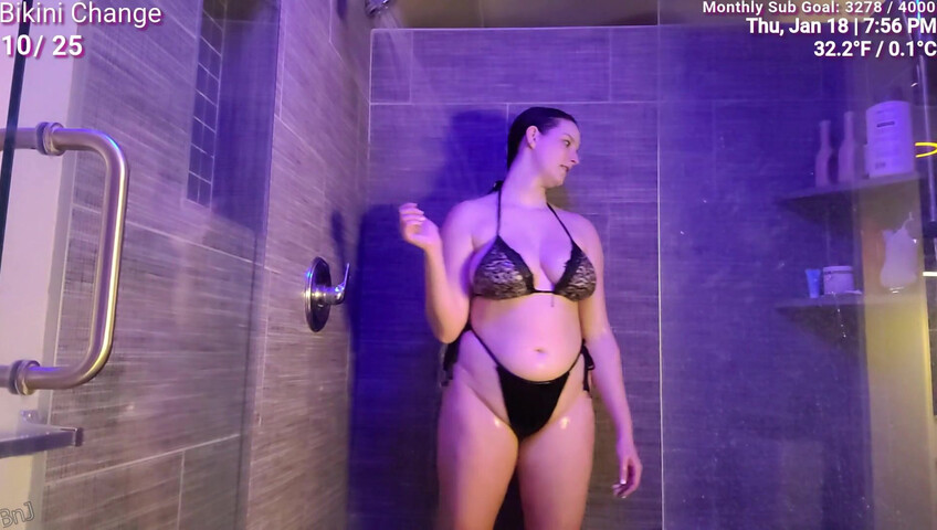 The NicoleT shower stream highlights Jan 18 2024