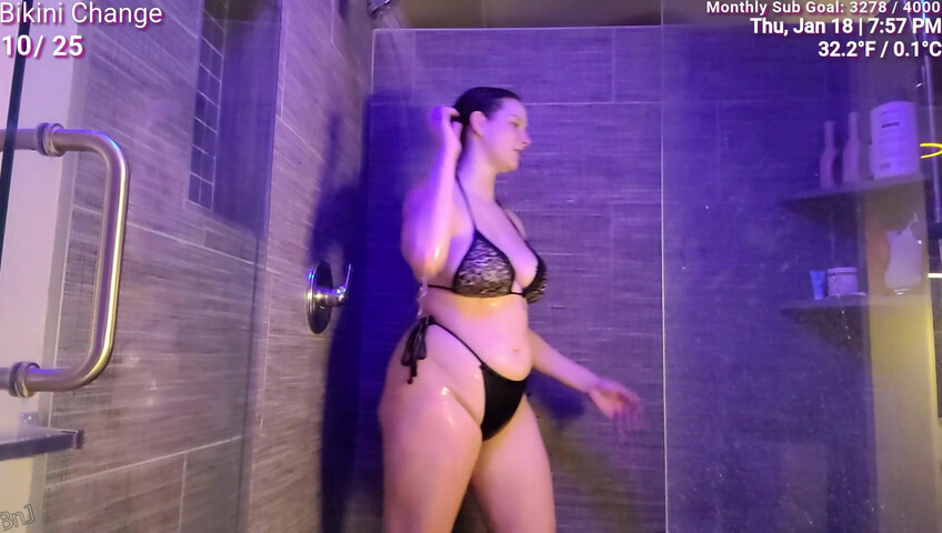 The NicoleT shower stream highlights Jan 18 2024