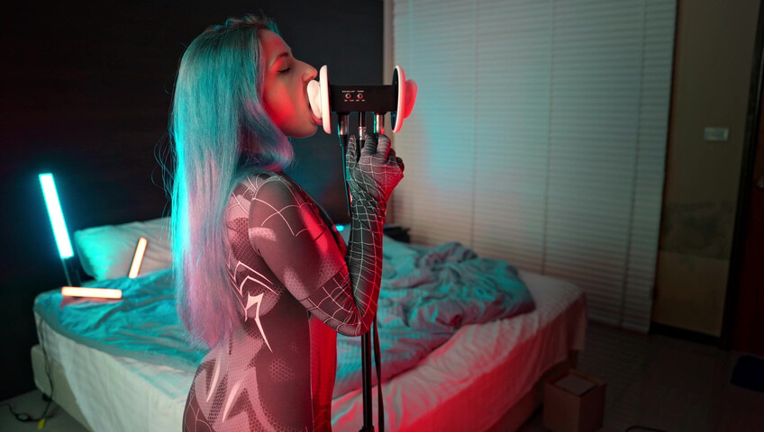 The Sounds of Girls - Slow Mic Licks & Breathless Moans | ASMR for Tingling Pleasure