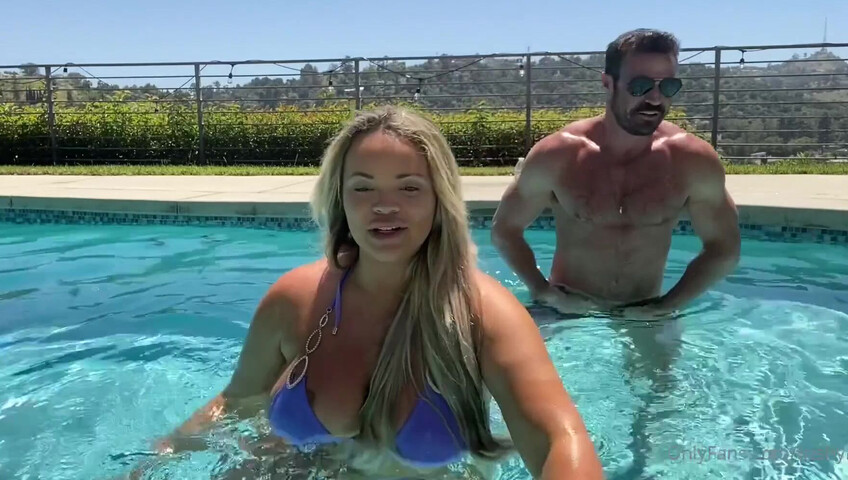 Trisha Paytas Gets Fucked By The Pool