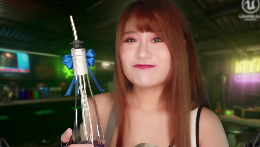 Uying ASMR - Tifa Final Fantasy Role Play - Training You - Cosplay